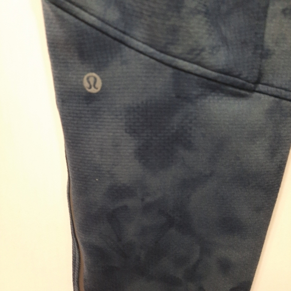Lululemon Textured Tech Joggers Pants Sz S Men's Diamond Dye Iron Blue True Navy - Picture 10 of 16